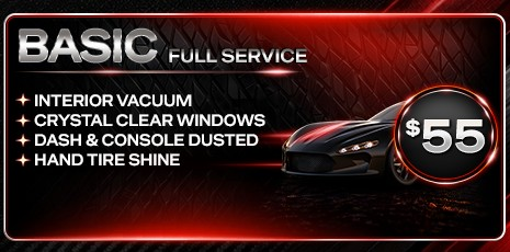 Basic Full Service Wash — $55